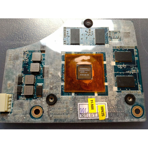 Κάρτα γραφικών nVidia GT330m για Laptop Toshiba satellite P500 P505 DATZ2GUBAD0 - Μεταχειρισμένο