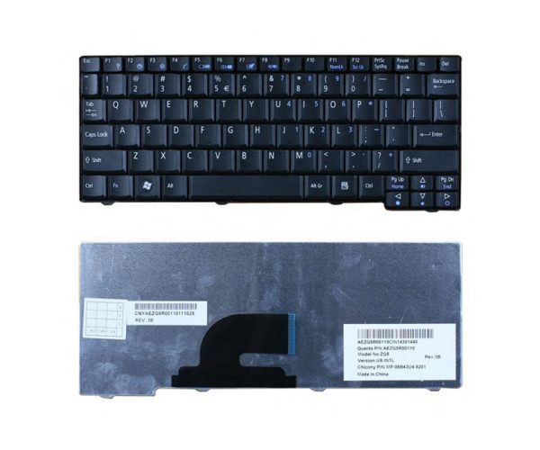 Πληκτρολόγιο Laptop Acer Aspire One 531H A110 A150 D150 D250 P531 ZG5 - Καινούργιο