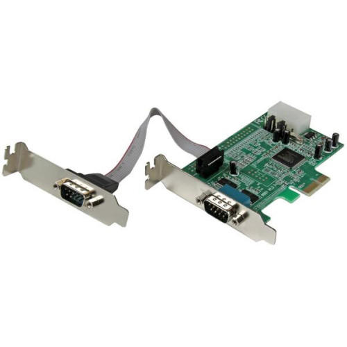 Κάρτα Serial StarTech PEX2S553LP PCIe 2xSerial Low Profile - Μεταχειρισμένο