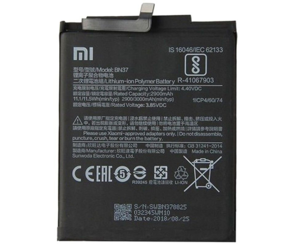 Xiaomi Redmi 6/6A Μπαταρία BN37