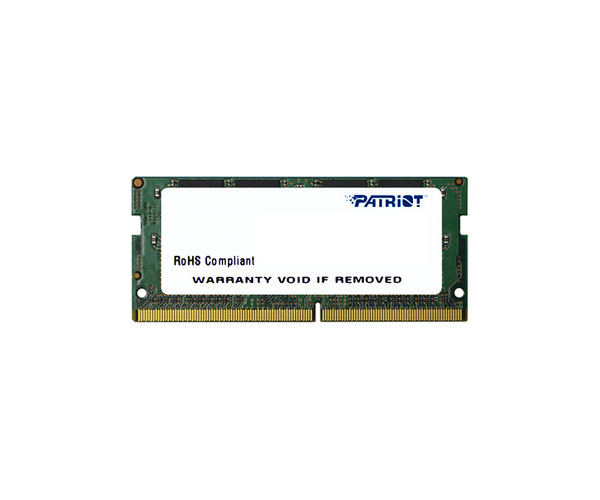 RAM DDR3 Laptop Patriot 4GB 1600MHz