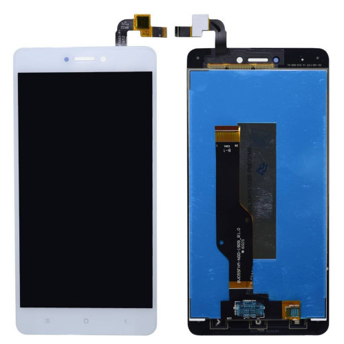 Οθόνη & Μηχανισμός Αφής Xiaomi Redmi Note 4 (Snapdragon) / Note 4X Λευκό (Διάσταση:148mm) OEM Type A+