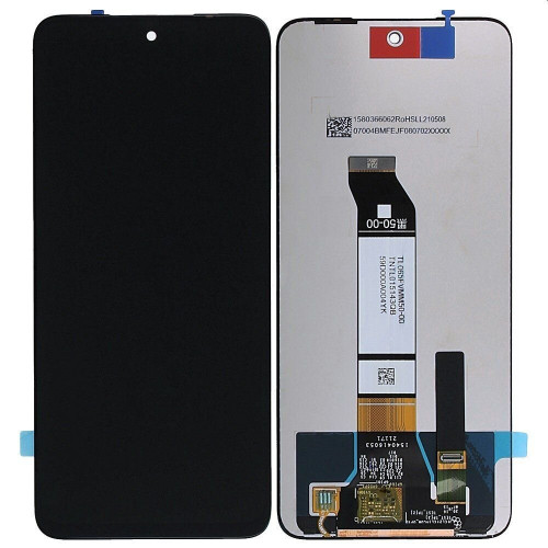 Οθόνη & Μηχανισμός Αφής Xiaomi Redmi Note 10 5G/Poco M3 Pro Μαύρη Original Assemble