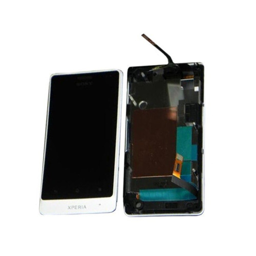 Γνήσια Οθόνη & Μηχανισμός Αφής Sony Xperia Go Λευκό 1264-8198