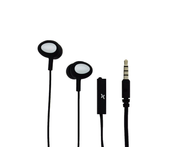 Hands Free Maxcom Soul 2 Stereo Earphones 3.5mm Μαύρα με Μικρόφωνο και Πλήκτρο Απάντησης/Σίγασης