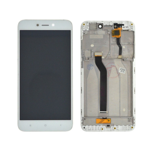 Οθόνη & Μηχανισμός Αφής Xiaomi Redmi 5A με Πλαίσιο Λευκή (Διάσταση:137mm) Type A