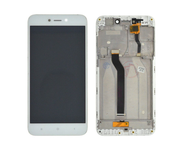 Οθόνη & Μηχανισμός Αφής Xiaomi Redmi 5A με Πλαίσιο Λευκή (Διάσταση:137mm) Type A