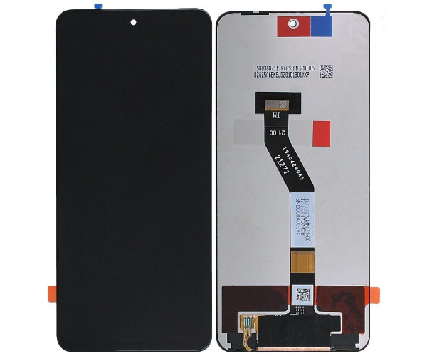 Οθόνη & Μηχανισμός Αφής Xiaomi Poco M4 5G / REDMI 10 5G Μαύρη OEM Grade A No Frame