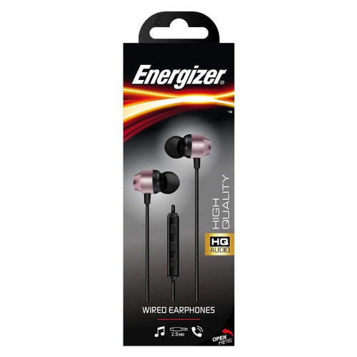Hands Free Energizer CIA10 Metal Stereo 3.5 mm Pin...