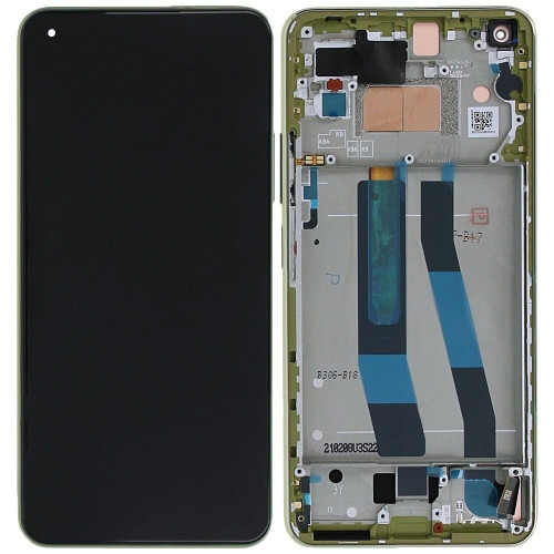 Οθόνη & Μηχανισμός Αφής με Πλαίσιο Xiaomi Mi 11 Lite 5G Κίτρινο OEM Type A