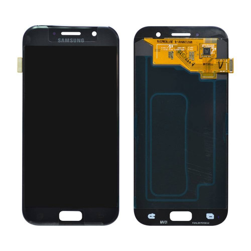 Γνήσια Οθόνη & Μηχανισμός Αφής Samsung SM-A520F Galaxy A5 (2017) Μαύρο GH97-19733A,GH97-20135A