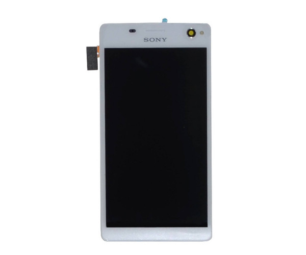Γνήσια Οθόνη & Μηχανισμός Αφής Sony Xperia C4 E5303/E5306/E5353 Λευκό A/8CS-59160-0002