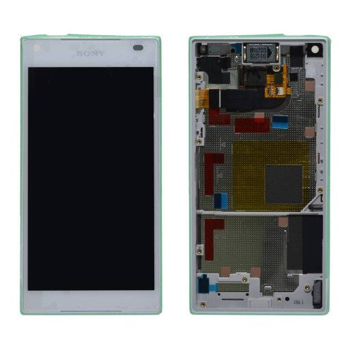 Γνήσια Οθόνη & Μηχανισμός Αφής Sony Xperia Z5 Compact E5803/ E5823 Λευκό 1297-3732
