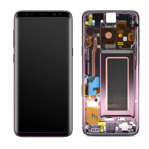 Γνήσια Οθόνη & Μηχανισμός Αφής Samsung SM-G960F Galaxy S9 Μώβ. Lilac GH97-21696B