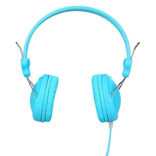 Headphone Stereo Hoco W5 Manno 3.5mm Blue with Microphone and Operations Control Button