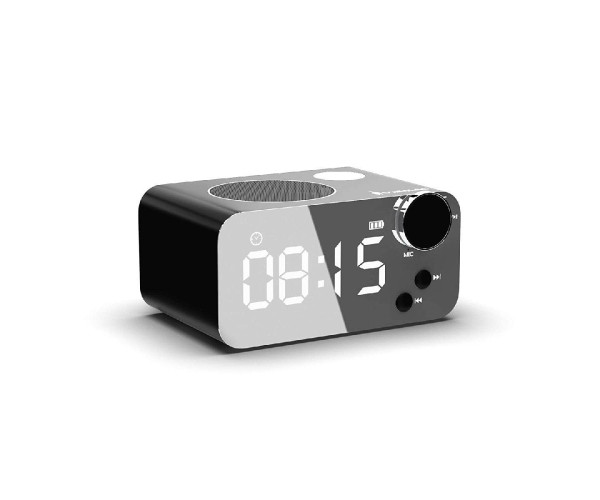 Φορητό Ηχείο Bluetooth Musky DY39 5W με Ξυπνητήρι Ραδιόφωνο Ενσωματωμένο Μικρόφωνο και Υποδοχή USB AUX Κάρτα Μνήμης