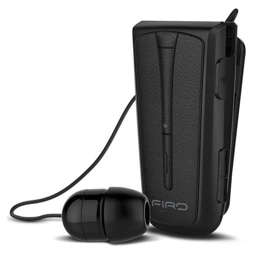 Bluetooth Hands Free FIRO H109 Bluetooth V.4.1 with Vibration Alert, Multi Pairing Black