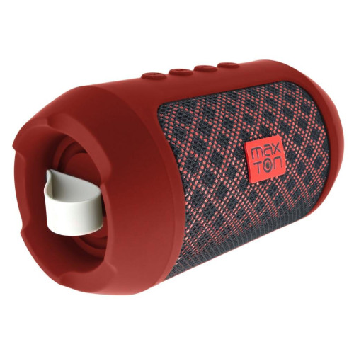 Wireless Speaker Bluetooth Maxton Masaya MX116 3W Red with Built-in Microphone Audio-in MicroSD and FM Radio