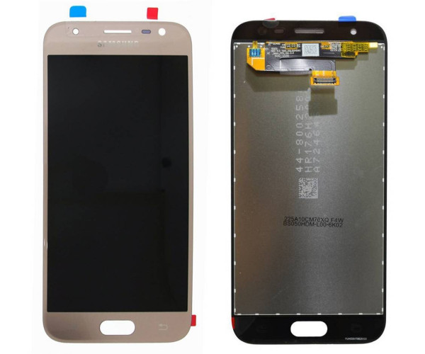 Γνήσια Οθόνη & Μηχανισμός Αφής Samsung SM-J330F Galaxy J3 (2017) Χρυσαφί GH96-10990A
