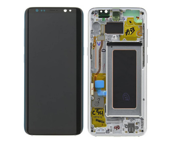 Γνήσια Οθόνη & Μηχανισμός Αφής Samsung SM-G950F Galaxy S8 Μπλέ GH97-20457D