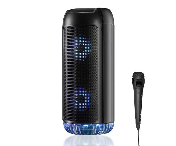 Φορητό Ηχείο Bluetooth Media-Tech Partybox Karaoke MT3174 30W, AUX-IN, 3.5mm, BT 5.0, USB, Micro SD, Ραδιόφωνο, Μικρόφωνο με LED Φωτισμό