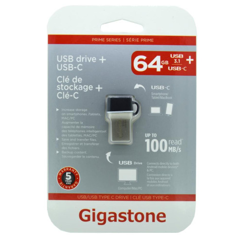 Gigastone Prime Series USB 3.0 Flash Drive and USB...