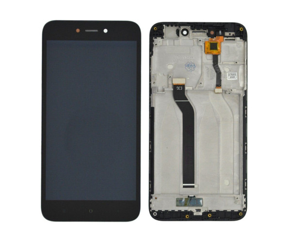 Οθόνη & Μηχανισμός Αφής Xiaomi Redmi 5A με Πλαίσιο Μαύρο (Διάσταση:137mm) Type A
