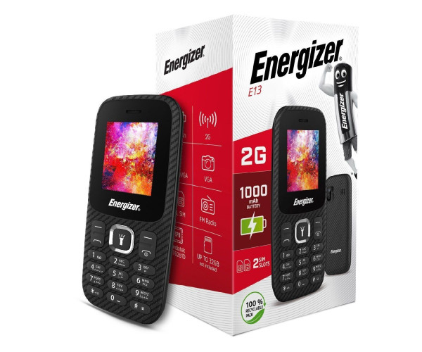 Energizer Energy E13 2G Dual Sim 1.77" 1000 mAh, Bluetooth, Camera