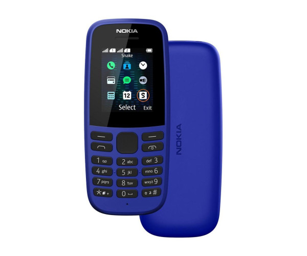 Nokia 105 (2019) 4th Edition Dual Sim 1.77" Μπλε GR