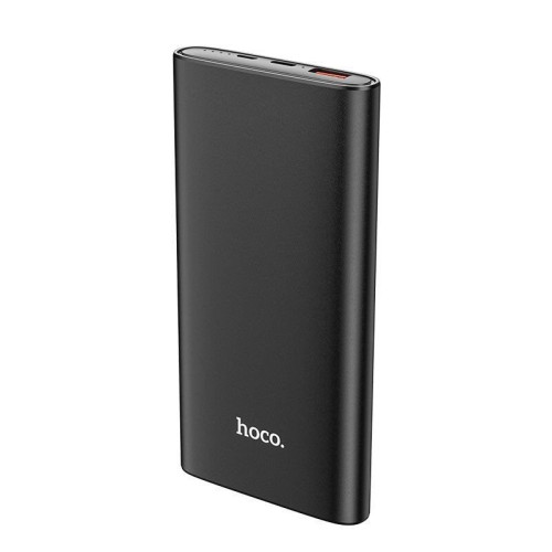 Power Bank Hoco J83 Standard PD20W + QC3.0 10000mAh with  USB-A and USB-C and Battery Indication Black