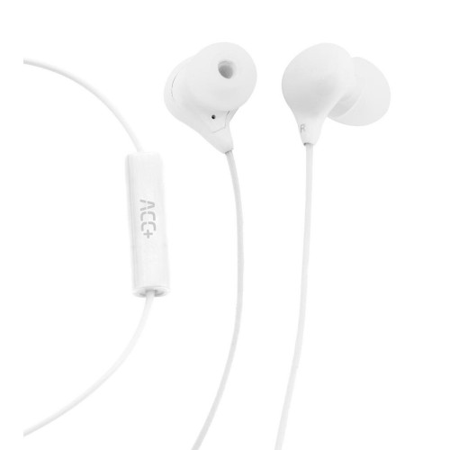 Hands Free Maxcom Soul Stereo Earphones 3.5mm Λευκά με Μικρόφωνο και Πλήκτρο Απάντησης/Σίγασης