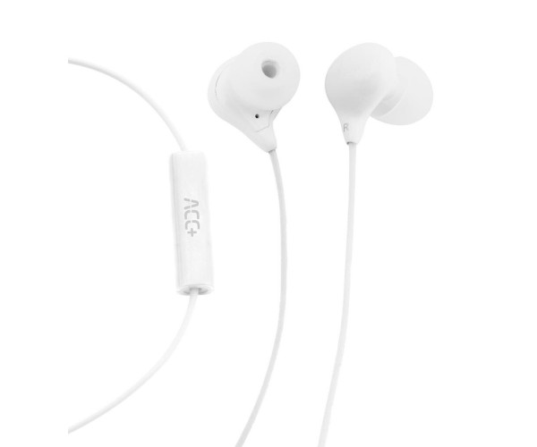 Hands Free Maxcom Soul Stereo Earphones 3.5mm Λευκά με Μικρόφωνο και Πλήκτρο Απάντησης/Σίγασης