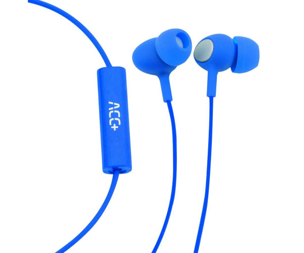 Hands Free Maxcom Soul 2 Stereo Earphones 3.5mm Μπλε με Μικρόφωνο και Πλήκτρο Απάντησης/Σίγασης