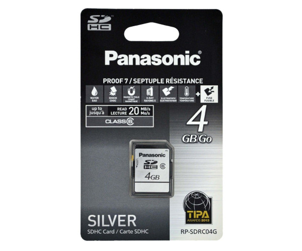 Κάρτα Μνήμης Panasonic RP-SDRC04GAK SD 4GB Class 6