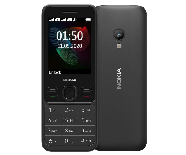 Nokia 150 2020 Dual Sim Μαύρο 2,4'' GR