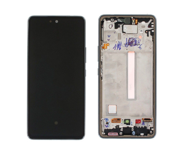 Γνήσια Οθόνη & Μηχανισμός Αφής Samsung SM-A536B Galaxy A53 5G Μαύρο GH82-28024A