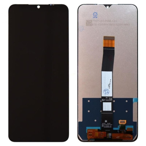 Οθόνη & Μηχανισμός Αφής Xiaomi Redmi 10C / Poco C40 Μαύρη Original Assemble