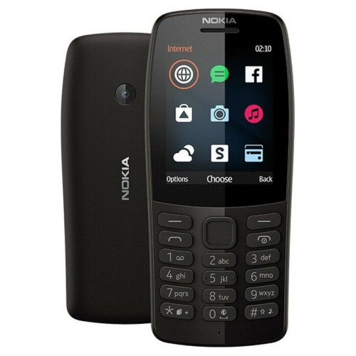 Nokia 210 (2019) 4th Edition Dual Sim 2.4" Bl...
