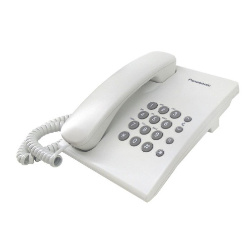 Σταθερό Ψηφιακό Τηλέφωνο Panasonic KX-TS500EXW Λευκό