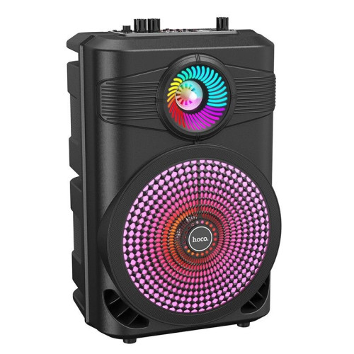 Wireless Speaker Hoco BS46 Mature Karaoke  Black V5.0 10W, 1800 mAh, FM, USB & AUX Port and Micro SD and Microphone