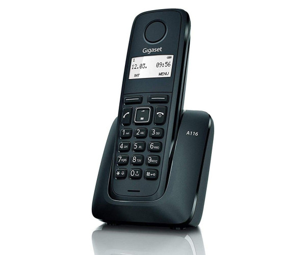 Ασύρματο Ψηφιακό Τηλέφωνο Gigaset A116  Μαύρο