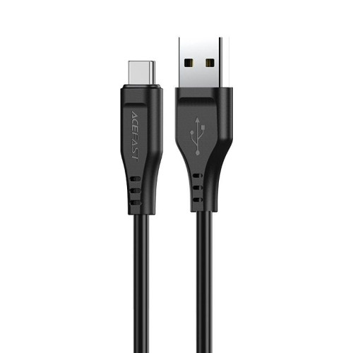 Καλώδιο σύνδεσης Acefast C3-04 USB-A σε USB-C Braided 3A 1.2m Μαύρο