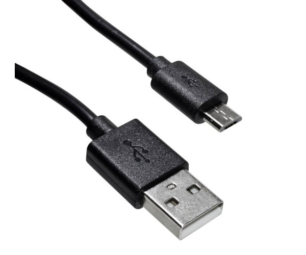 Καλώδιο σύνδεσης Jasper USB AM σε Micro USB B Μαύρο 0.7m Bulk