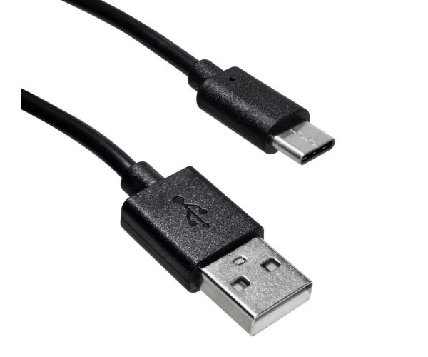 Καλώδιο σύνδεσης Jasper USB-C 2,1Α Μαύρο 1.5m