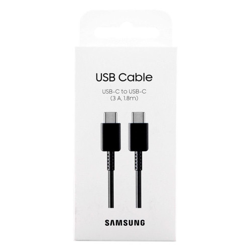 Καλώδιο σύνδεσης Samsung EP-DX310JBEGEU USB-C σε USB-C Μαύρο Original 3A 1.8m