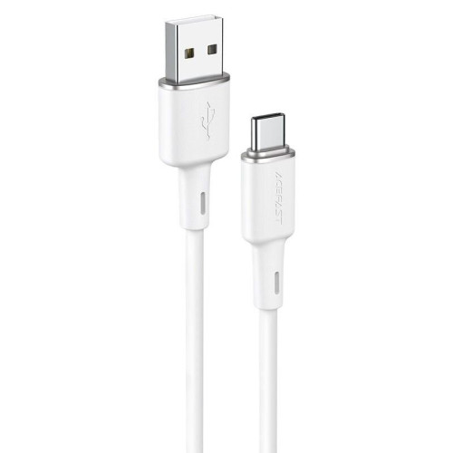 Καλώδιο σύνδεσης Acefast C2-04 USB-A σε USB-C 3A 1.2m Λευκό