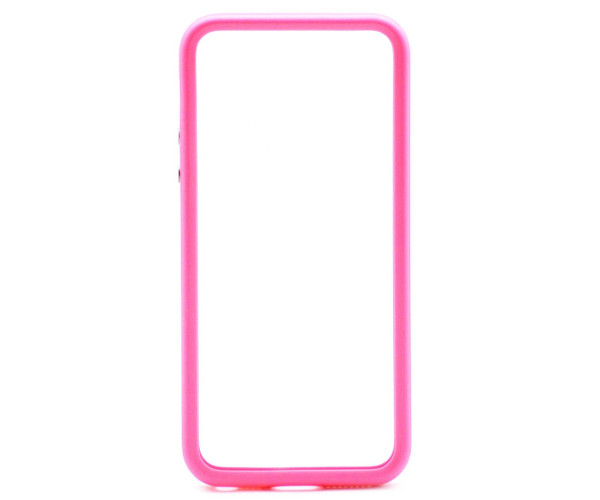 Θήκη Bumper Apple για iPhone SE/5/5S Ρόζ OEM Type A Bulk