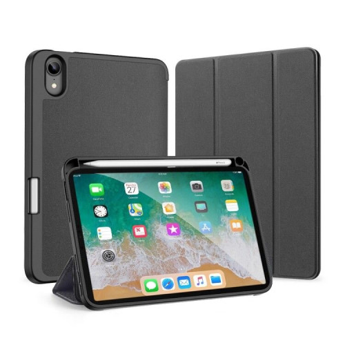Θήκη Book Ancus Magnetic Three-fold για Apple iPad Mini 6 (2021) Μαύρη