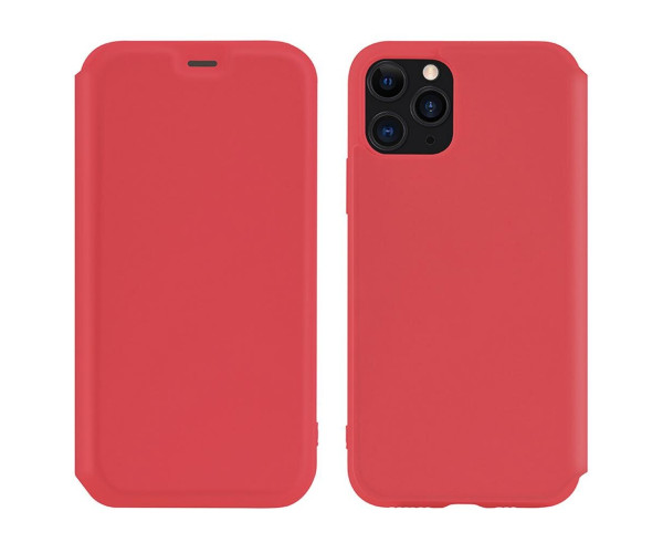 Θήκη Hoco Colorful Series Liquid Silicon για Apple iPhone 11 Pro Max Κόκκινη