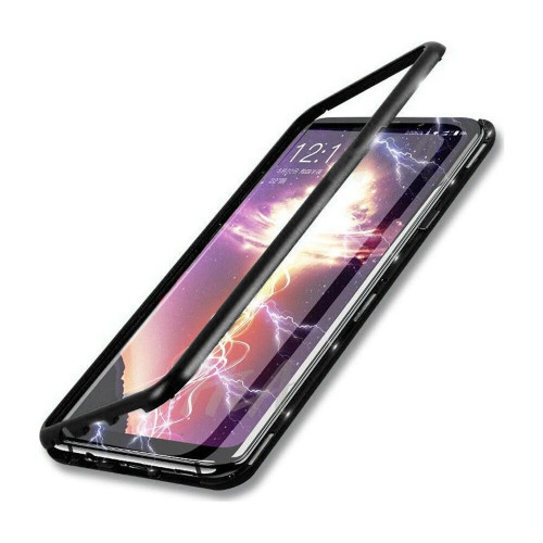 Θήκη Ancus 360 Full Cover Magnetic Metal για Apple iPhone 12 / iPhone 12 Pro Μαύρο